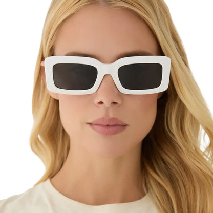 INDY - WHITE CLOUD + GREY + POLARIZED SUNGLASSES