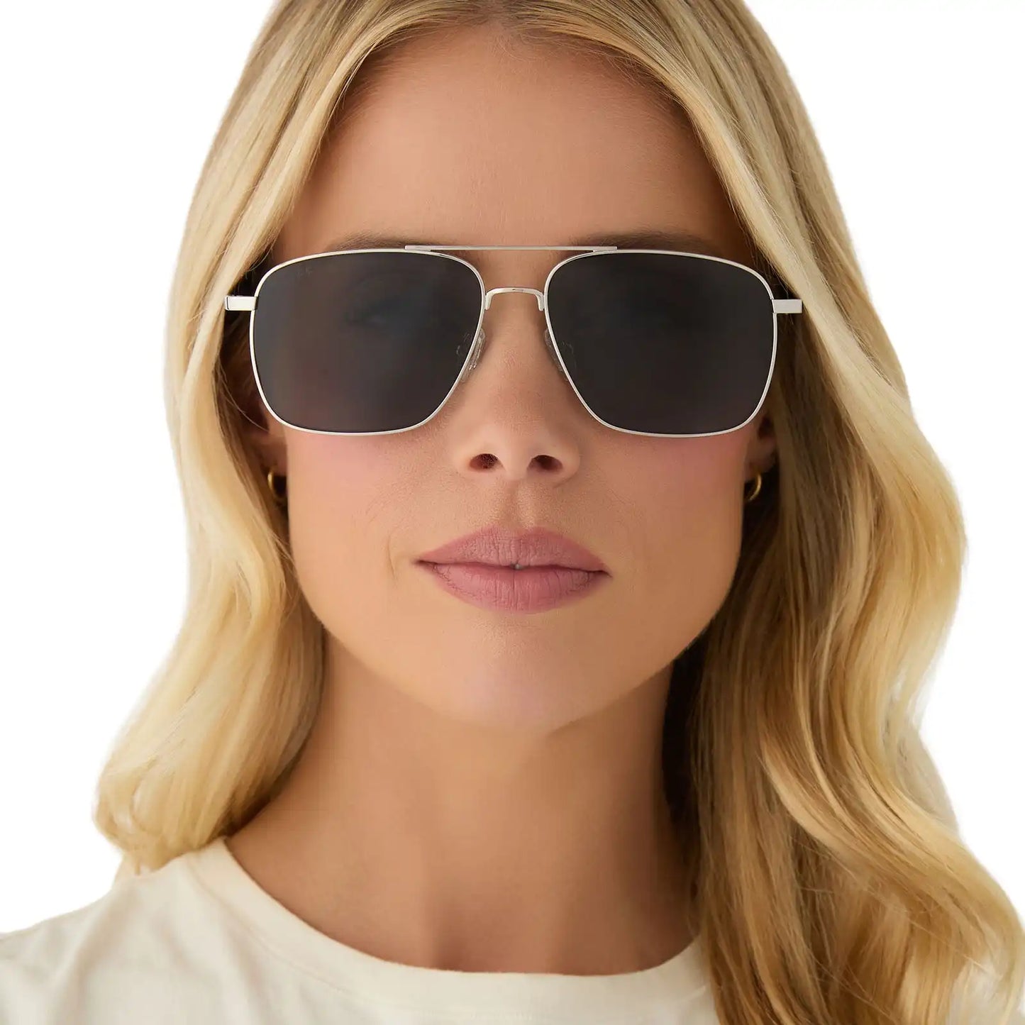 RIP WHEELER - BIG SKY SILVER + GREY + POLARIZED SUNGLASSES