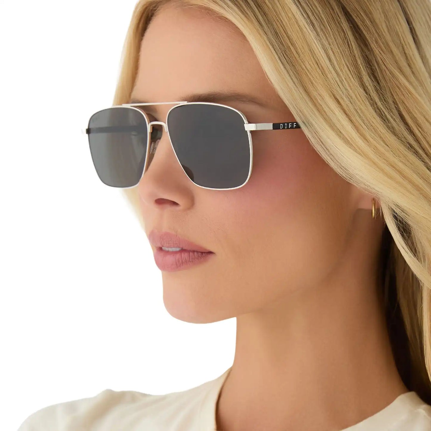RIP WHEELER - BIG SKY SILVER + GREY + POLARIZED SUNGLASSES
