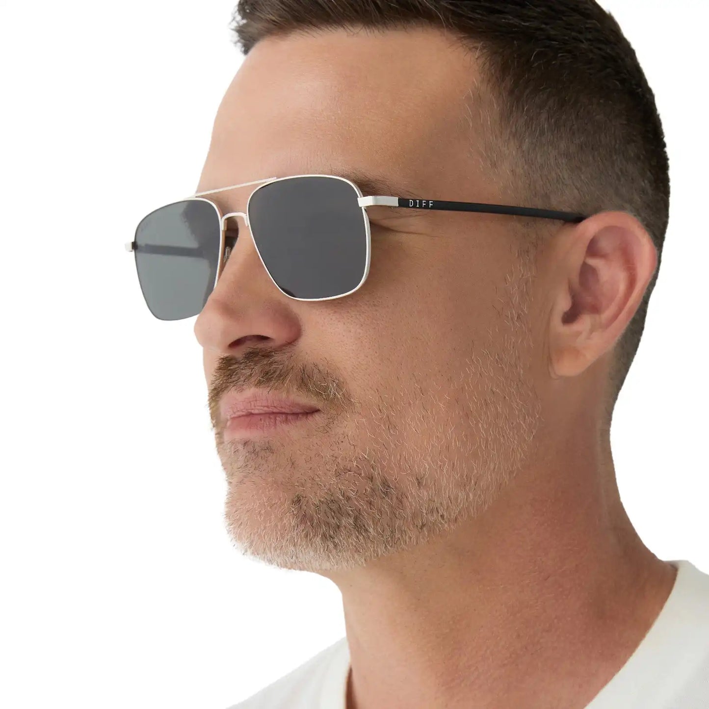 RIP WHEELER - BIG SKY SILVER + GREY + POLARIZED SUNGLASSES