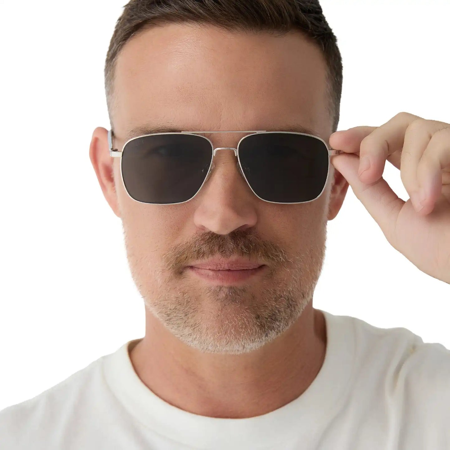 RIP WHEELER - BIG SKY SILVER + GREY + POLARIZED SUNGLASSES