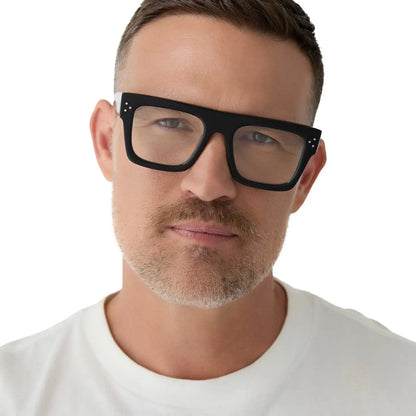ROBERTS - BLACK + GLASSES