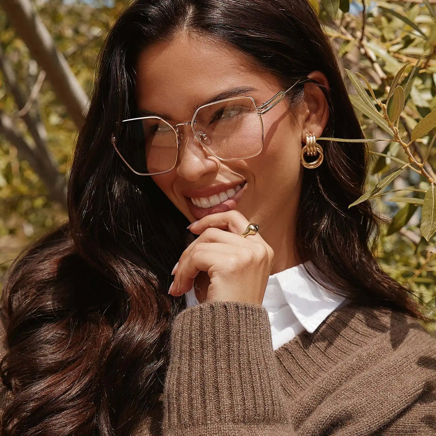 BONNIE - GOLD + BLUE LIGHT TECHNOLOGY GLASSES