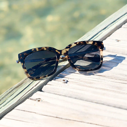 BELLA - ESPRESSO TORTOISE + GREY GRADIENT + POLARIZED SUNGLASSES