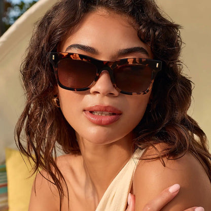 BRADLEY - ESPRESSO TORTOISE + BROWN GRADIENT + POLARIZED SUNGLASSES