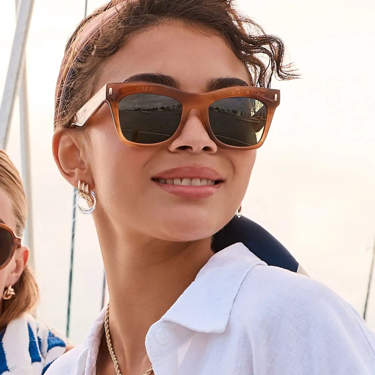 BRADLEY - TAWNY TORTOISE + G15 + POLARIZED SUNGLASSES
