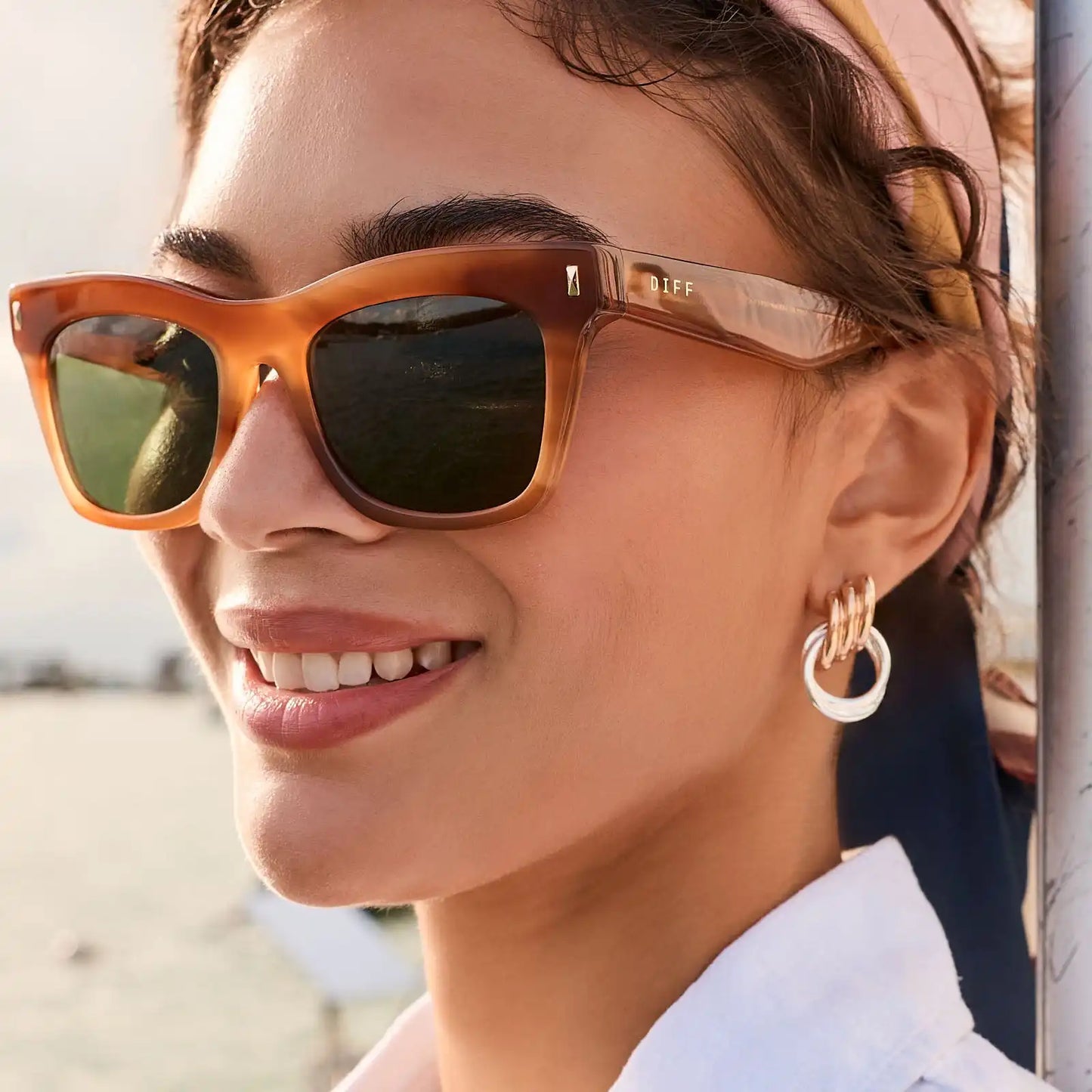 BRADLEY - TAWNY TORTOISE + G15 + POLARIZED SUNGLASSES