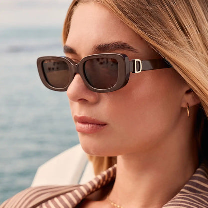 DAPHNE - TRUFFLE + TRUFFLE + POLARIZED SUNGLASSES