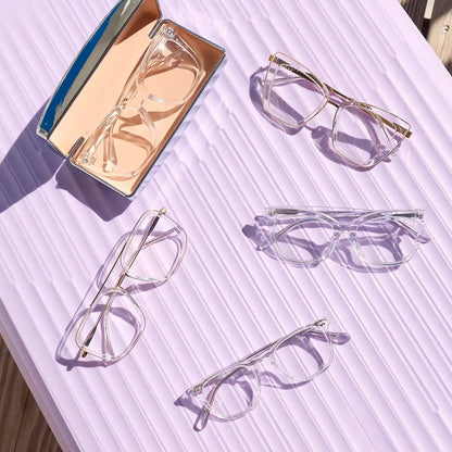 JORDAN - CLEAR + BLUE LIGHT GLASSES