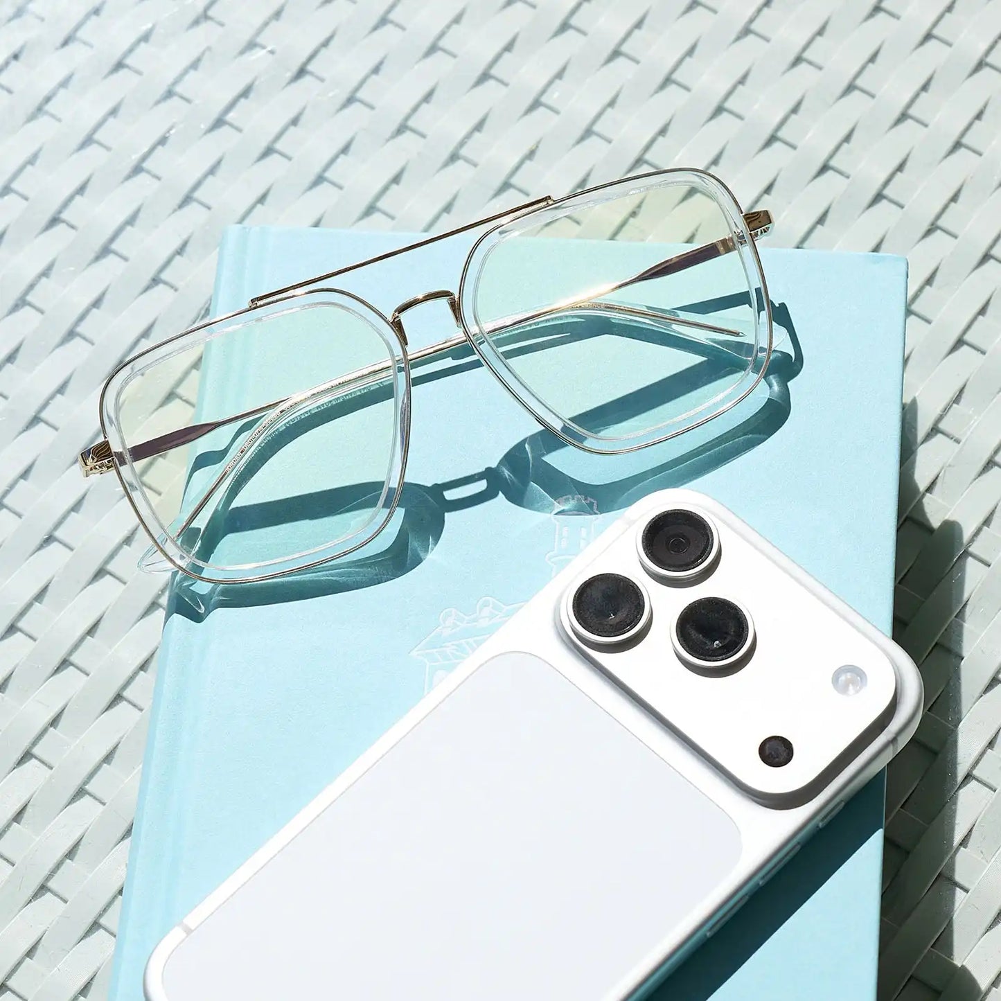 JORDAN - CLEAR + BLUE LIGHT GLASSES