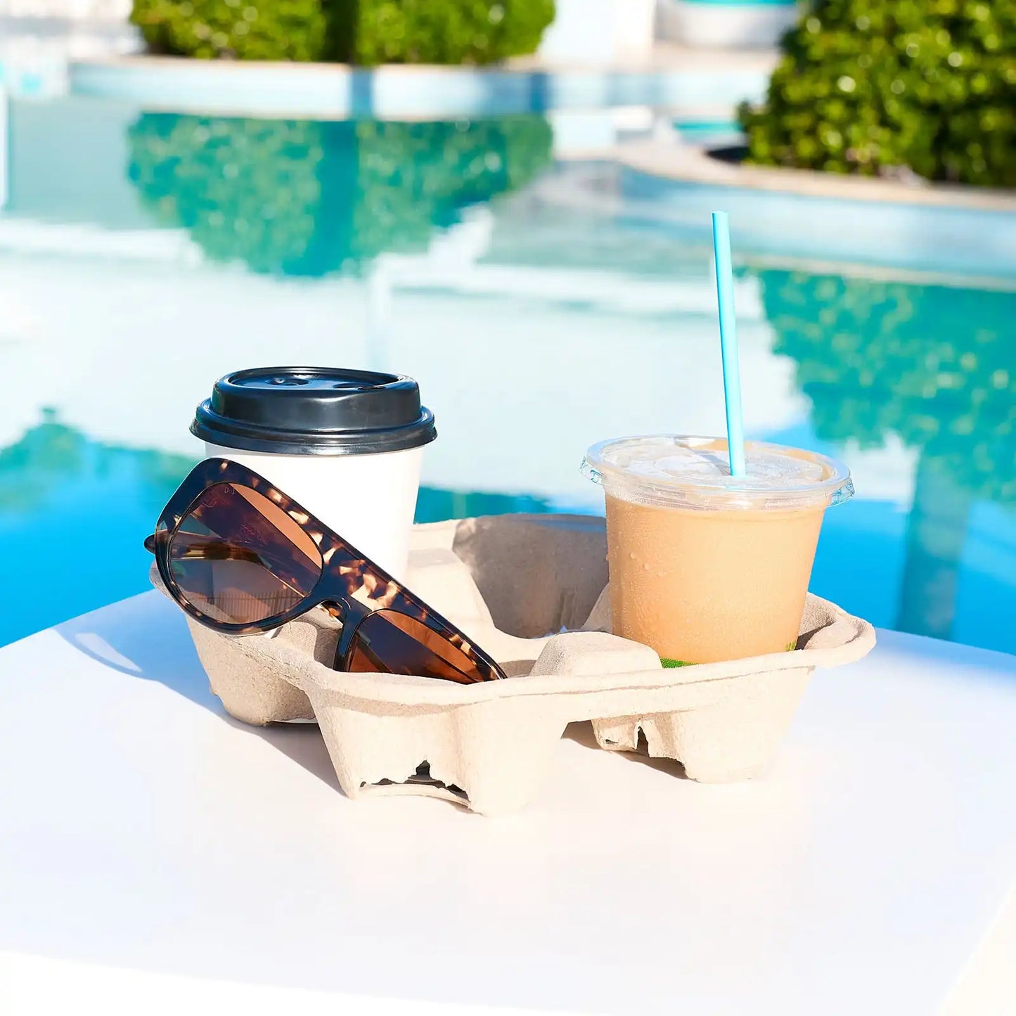MORGAN - ESPRESSO TORTOISE + BROWN GRADIENT + POLARIZED SUNGLASSES