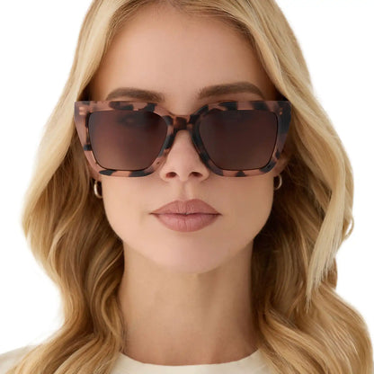 AMARA - HIMALAYAN TORTOISE + BROWN GRADIENT + POLARIZED SUNGLASSES