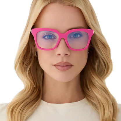 BELLA XS - BRIGHT PINK + BLUE LIGHT GLASSES