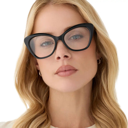 BETTY - BLACK + GLASSES
