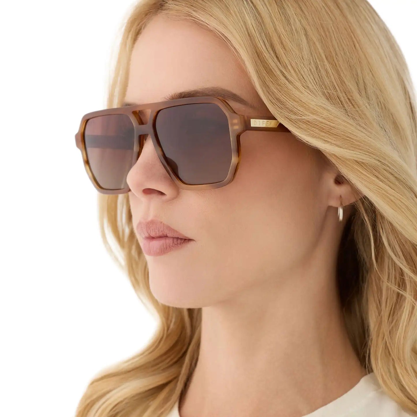 CAMERON - TAWNY TORTOISE + BROWN GRADIENT + POLARIZED SUNGLASSES