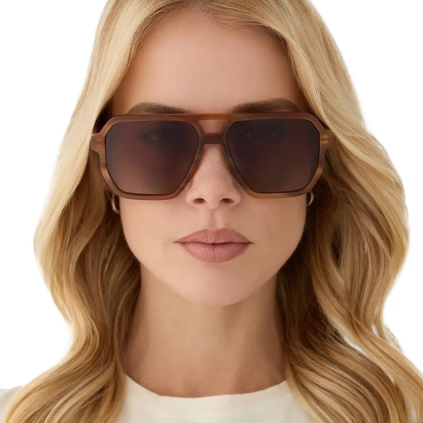CAMERON - TAWNY TORTOISE + BROWN GRADIENT + POLARIZED SUNGLASSES
