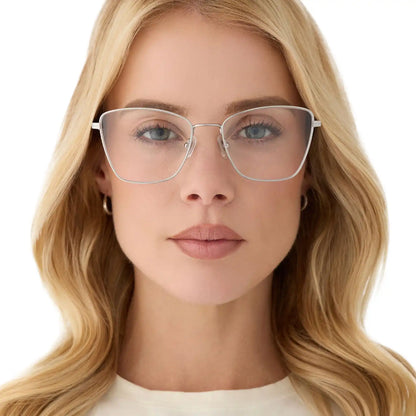 CONNIE - SILVER + GLASSES