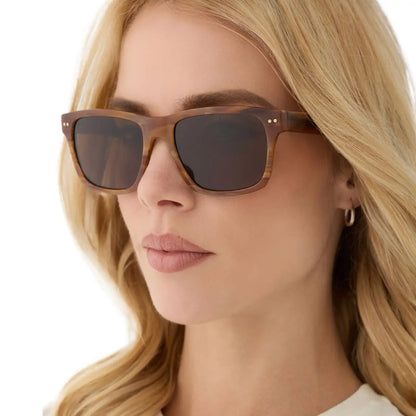 GINO XL - LONGHORN + BROWN + POLARIZED SUNGLASSES