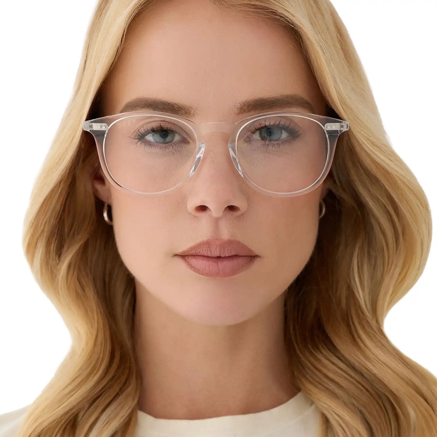 JAXSON - CLEAR CRYSTAL + GLASSES