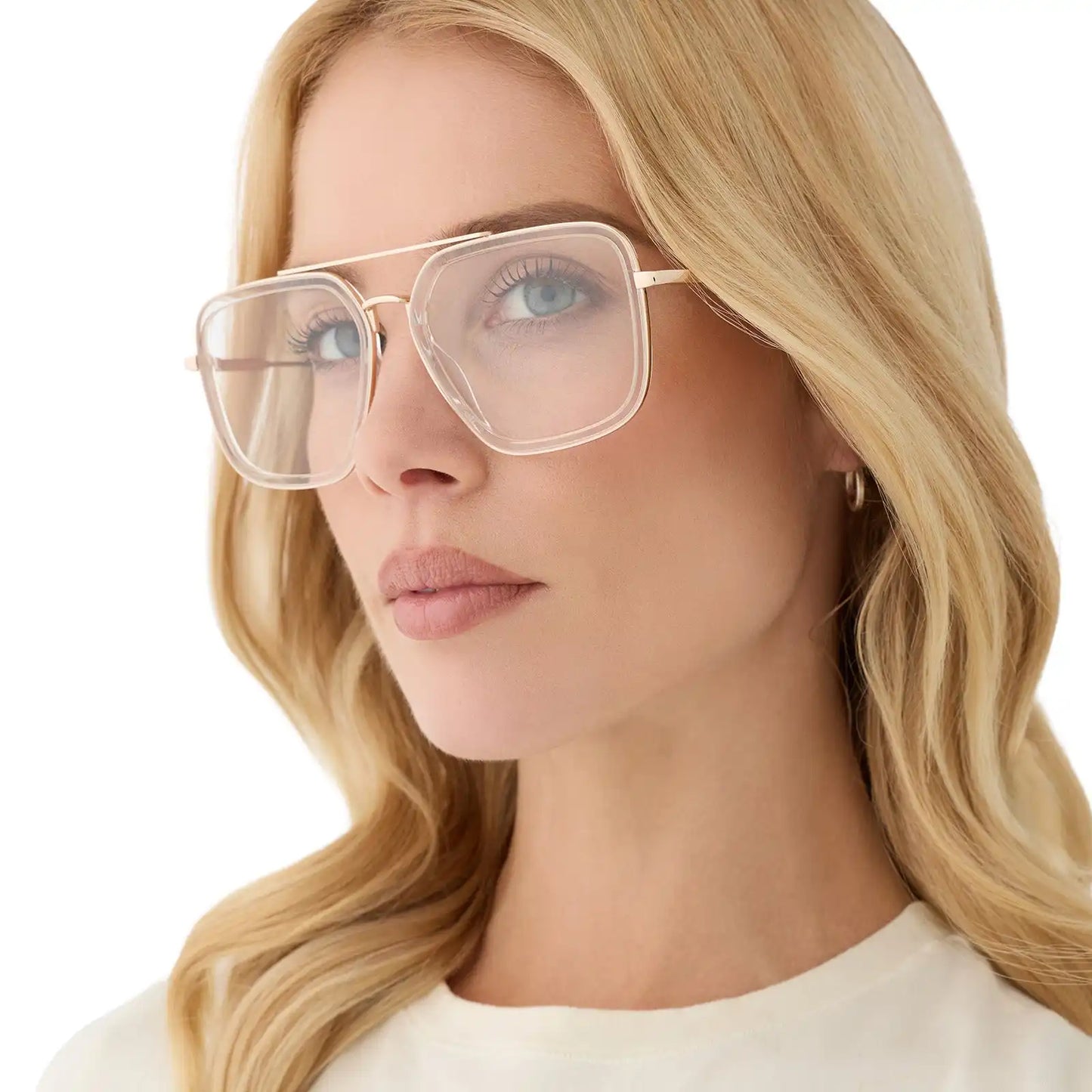 JORDAN - CLEAR + BLUE LIGHT GLASSES