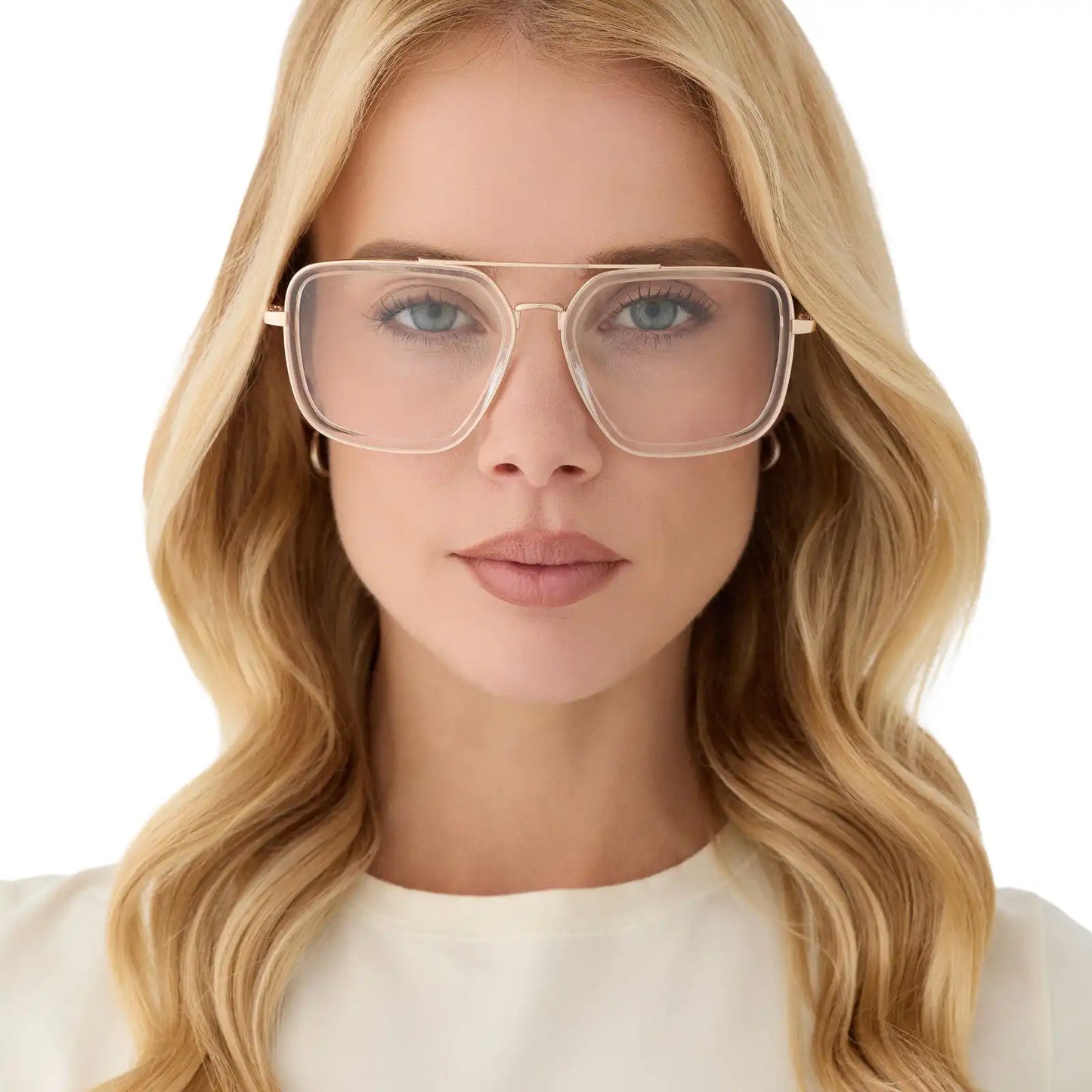 JORDAN - CLEAR + BLUE LIGHT GLASSES