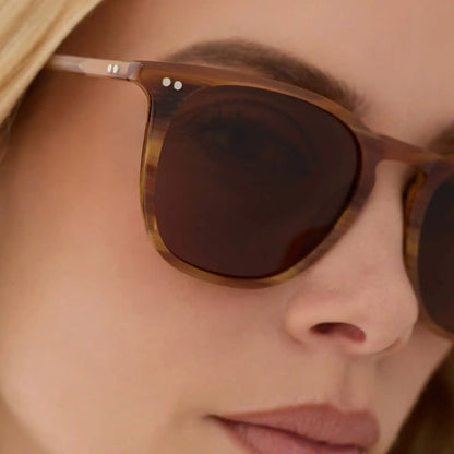 MAXWELL XL - LONGHORN + BROWN + POLARIZED SUNGLASSES