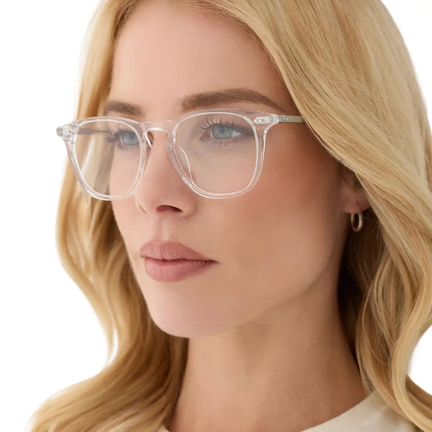MAXWELL - CLEAR CRYSTAL + GLASSES