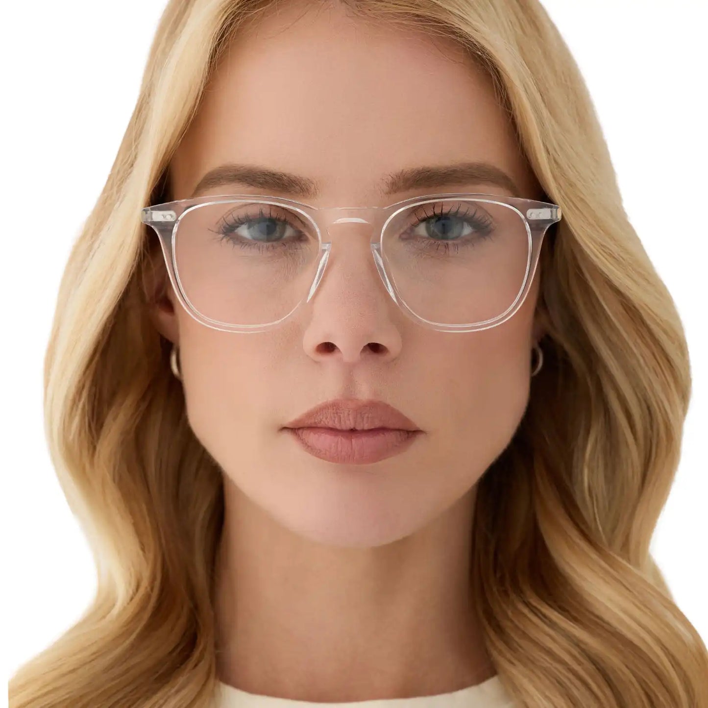 MAXWELL - CLEAR CRYSTAL + GLASSES