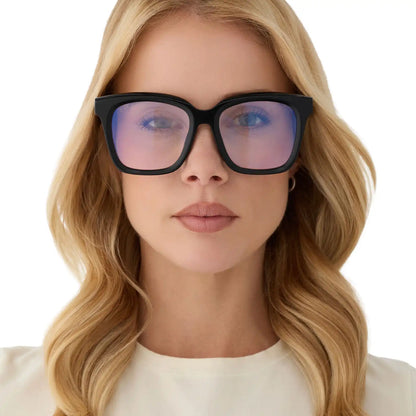MEREDITH - BLACK + BLUE LIGHT GLASSES