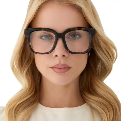 MEREDITH - ESPRESSO TORTOISE + BLUE LIGHT GLASSES