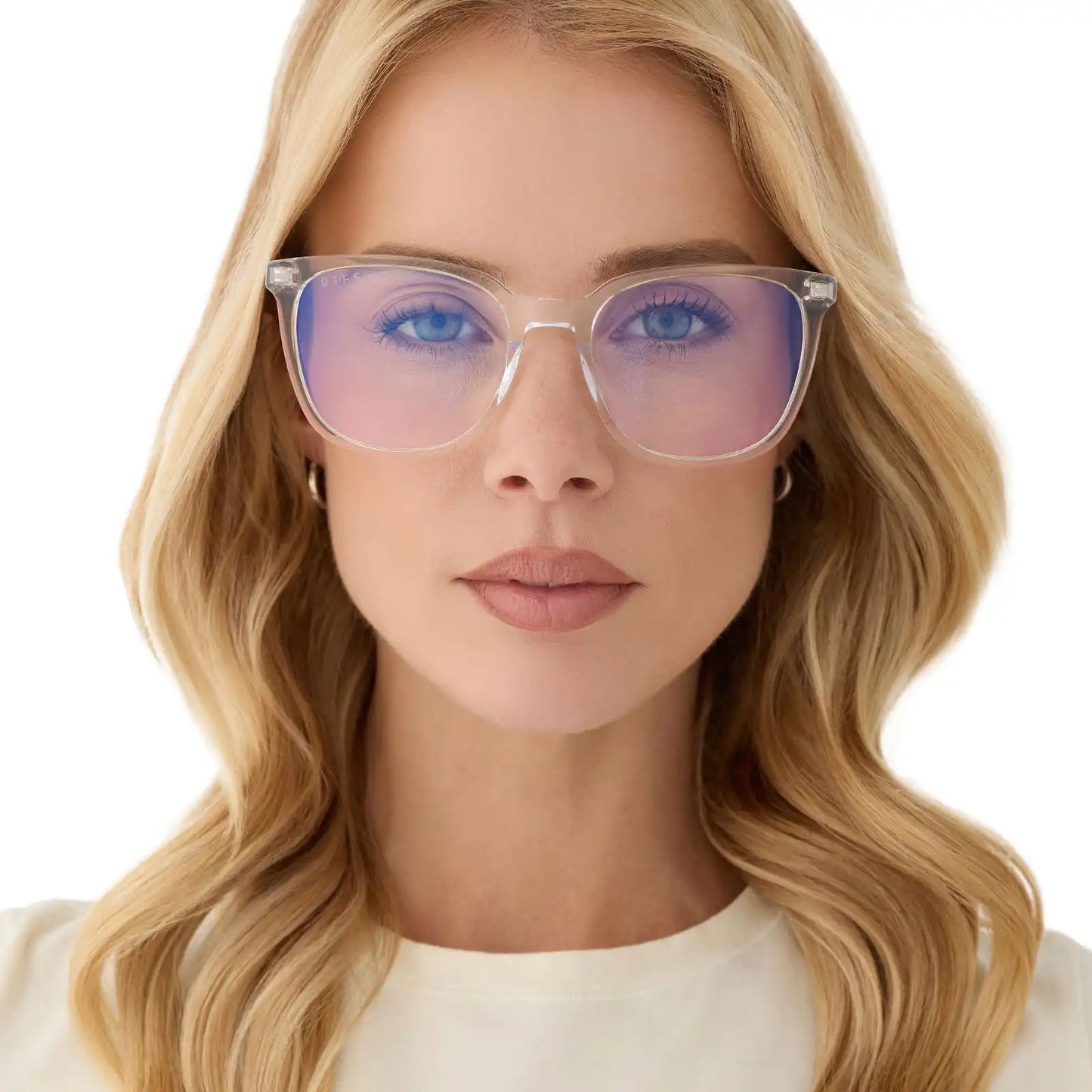PARKER - CLEAR + BLUE LIGHT GLASSES