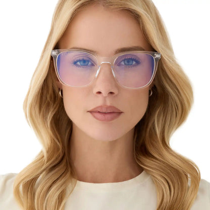 PARKER - CLEAR + BLUE LIGHT GLASSES