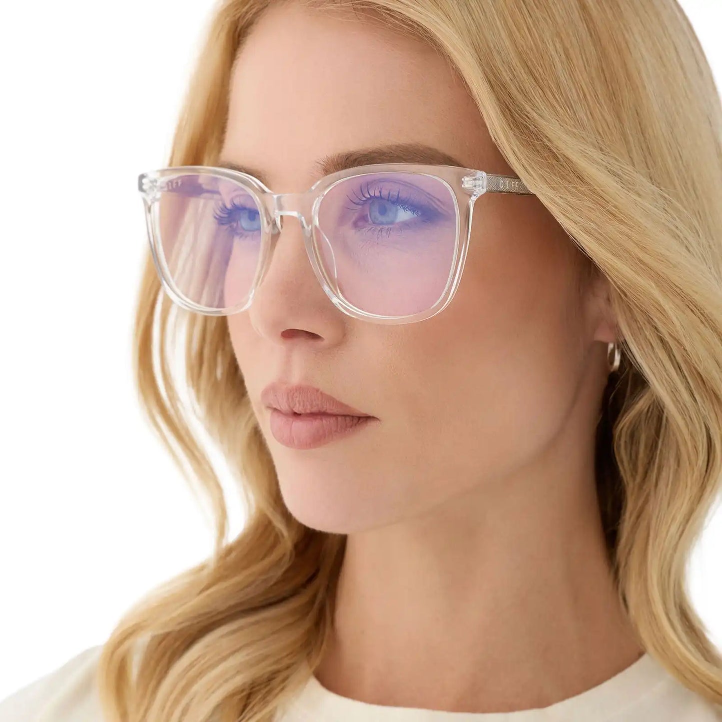 PARKER - CLEAR + BLUE LIGHT GLASSES