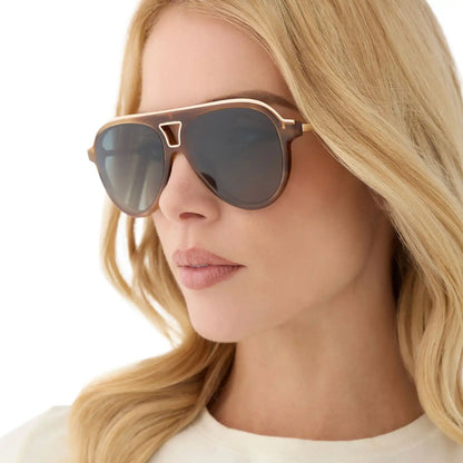 TOSCA III - TAWNY TORTOISE + BROWN GRADIENT + POLARIZED SUNGLASSES