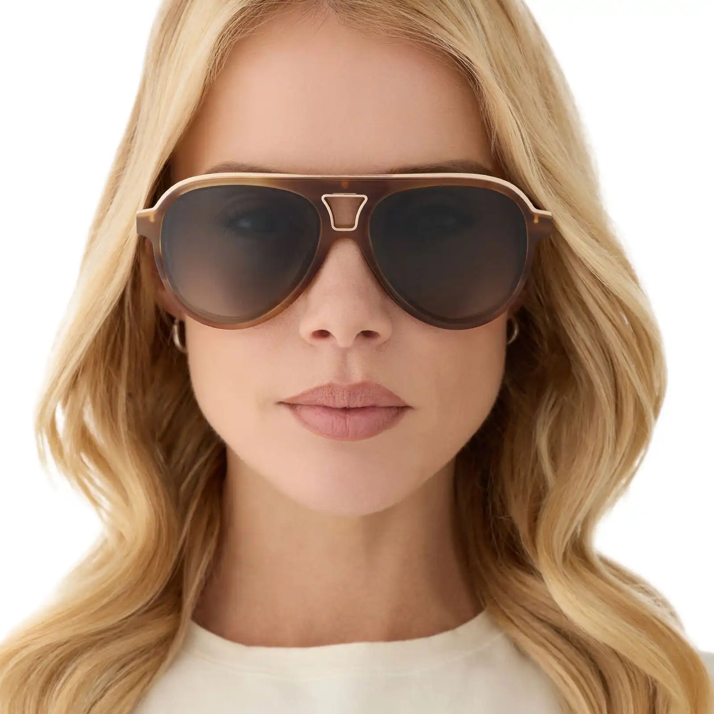 TOSCA III - TAWNY TORTOISE + BROWN GRADIENT + POLARIZED SUNGLASSES