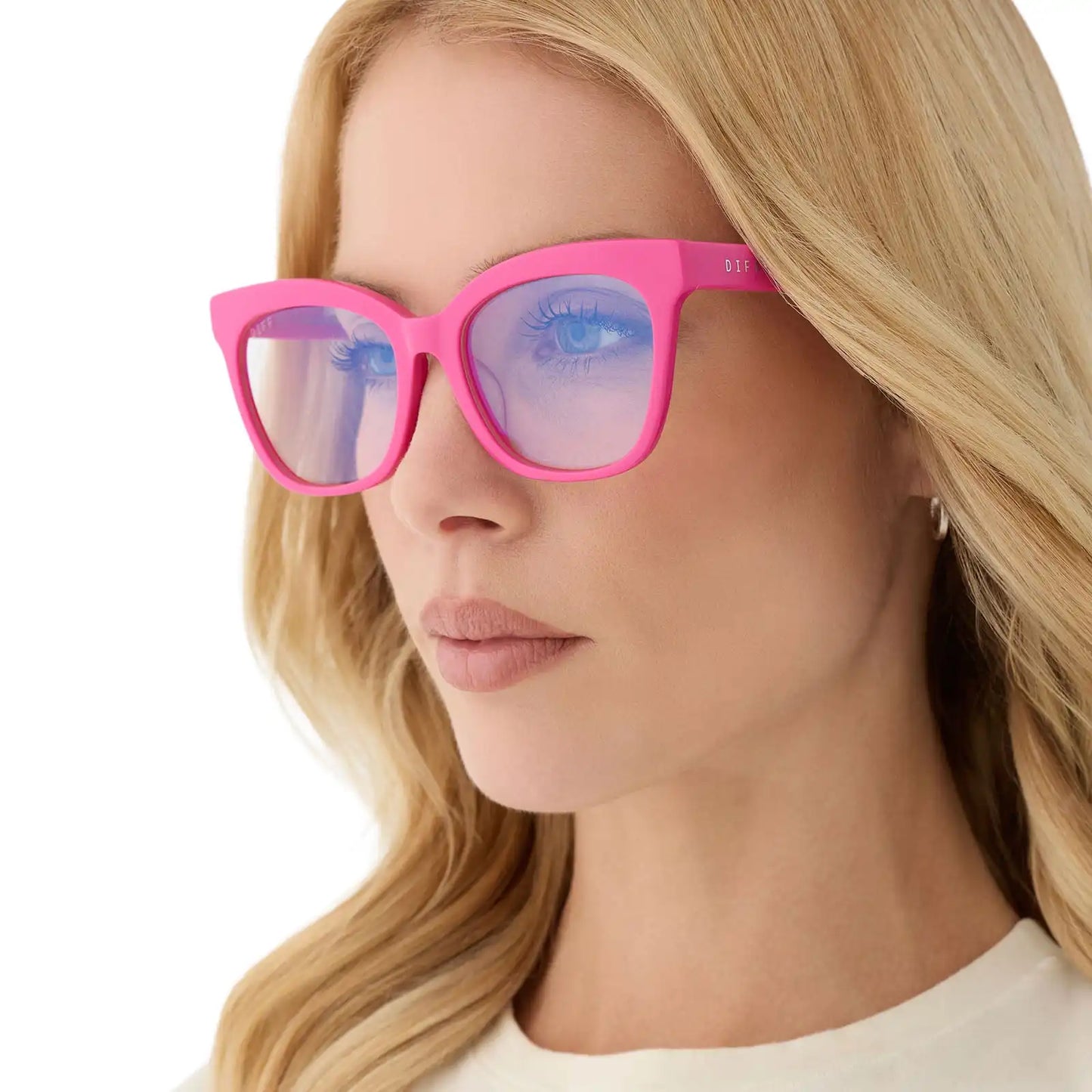 WINSTON - BRIGHT PINK + BLUE LIGHT GLASSES