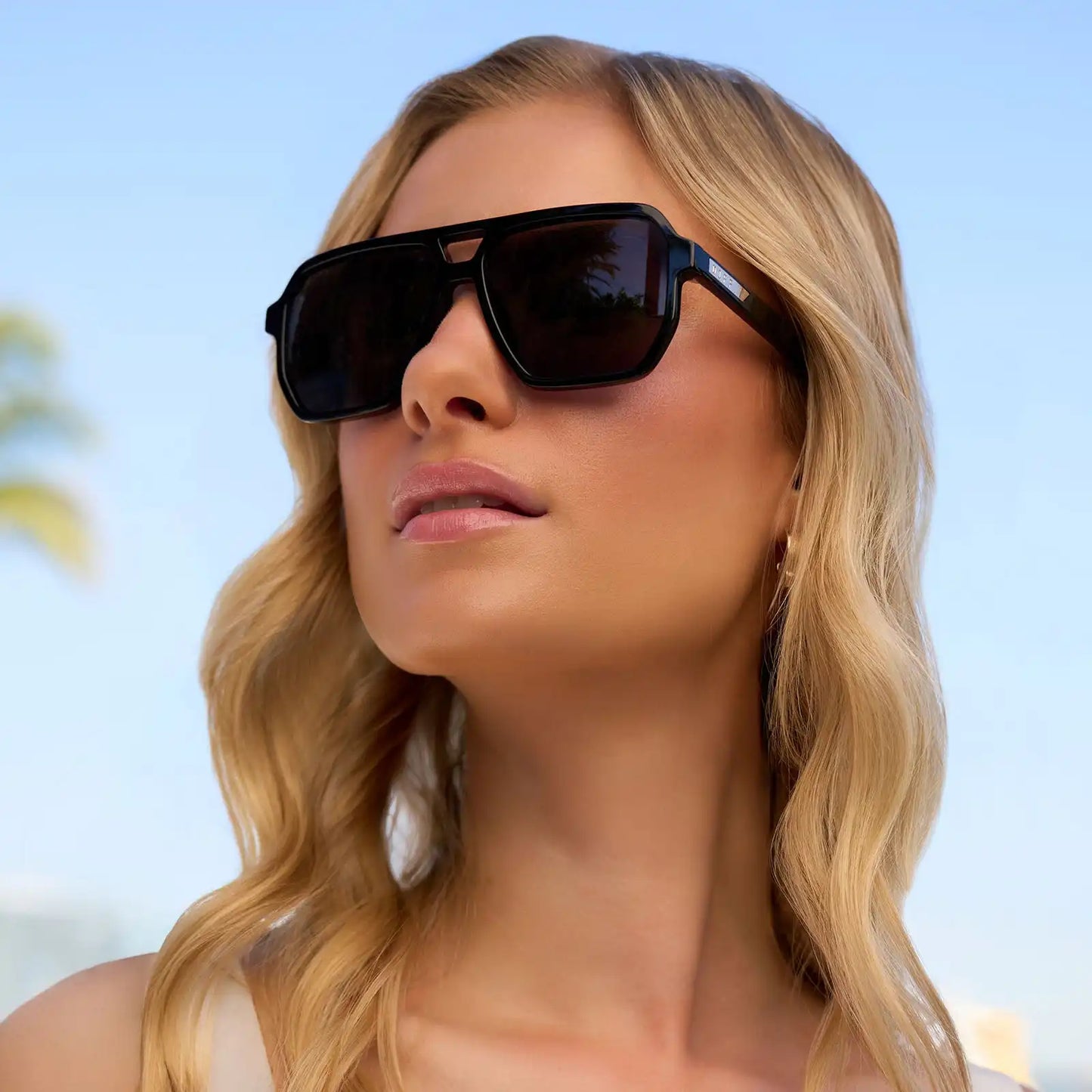 CAMERON - BLACK + GREY + POLARIZED SUNGLASSES