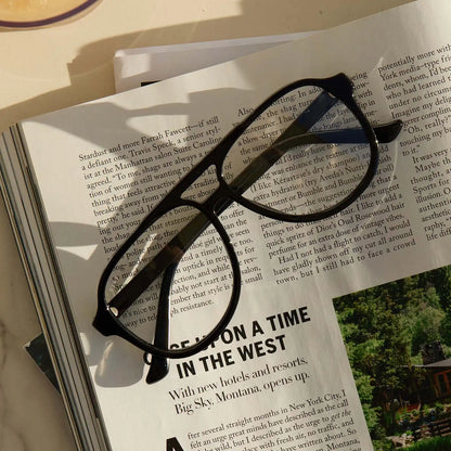 TRISTAN - BLACK + GLASSES