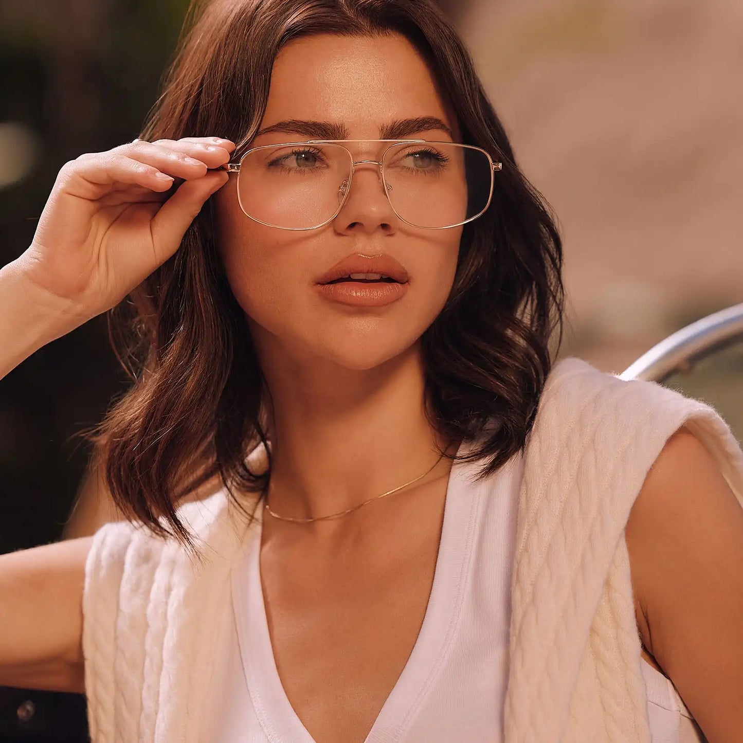 CHARLEY - GOLD + BLUE LIGHT TECHNOLOGY GLASSES