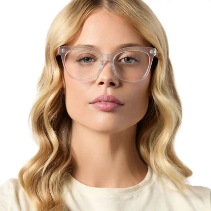 WINSTON - OPALESCENT PINK + GLASSES