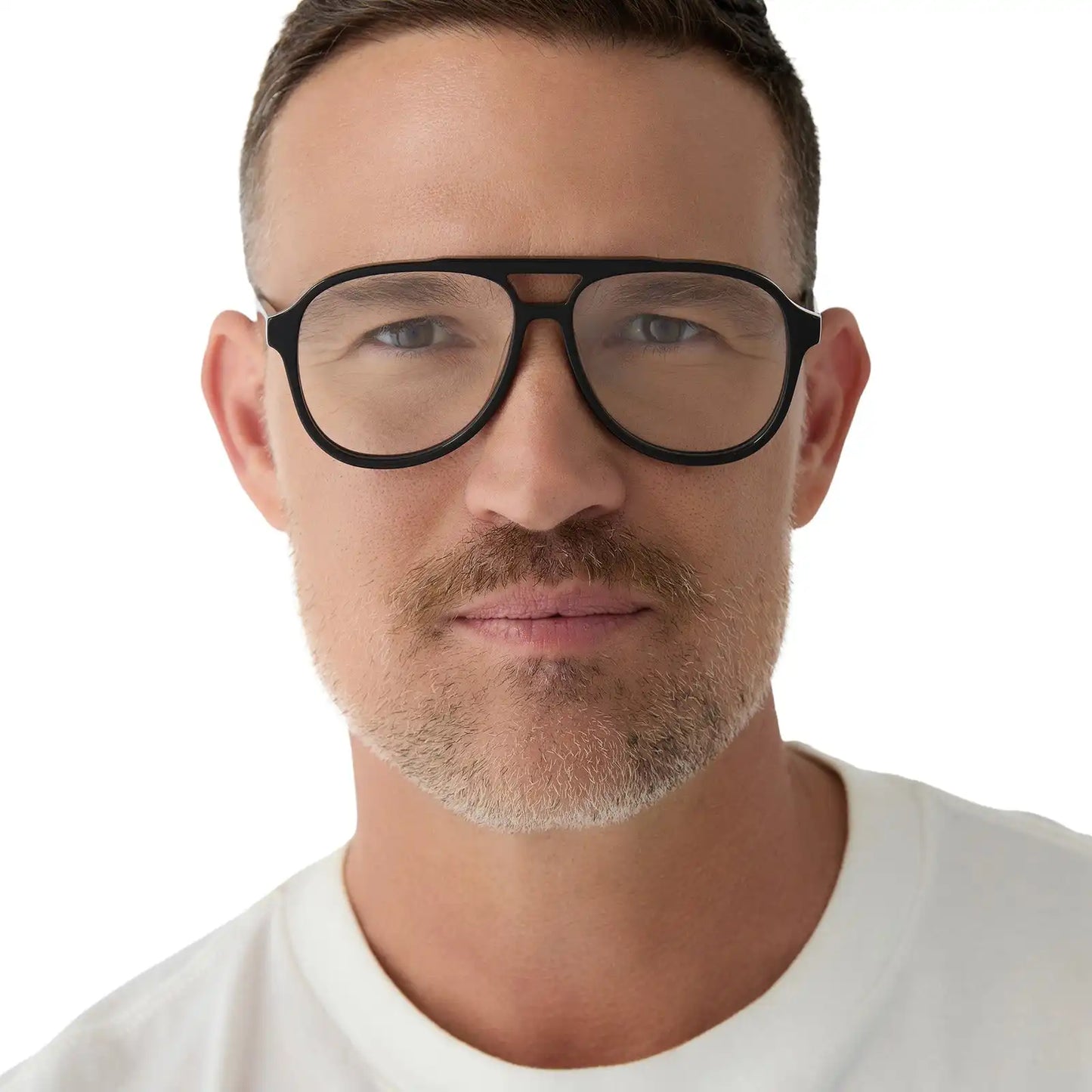 TRISTAN - BLACK + GLASSES
