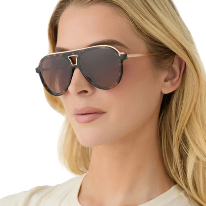 TOSCA III - ESPRESSO TORTOISE + BROWN GRADIENT + POLARIZED SUNGLASSES