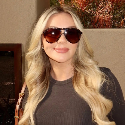 TOSCA III - ESPRESSO TORTOISE + BROWN GRADIENT + POLARIZED SUNGLASSES