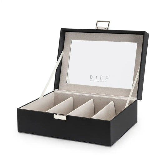 VANITY CASE - 4 PAIR + BLACK