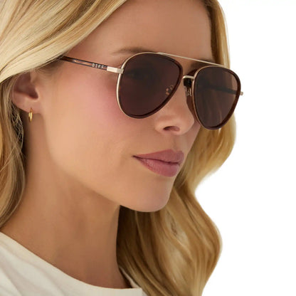 RIP WHEELER II - WARM SEQUOIA TORTOISE + BROWN + POLARIZED SUNGLASSES