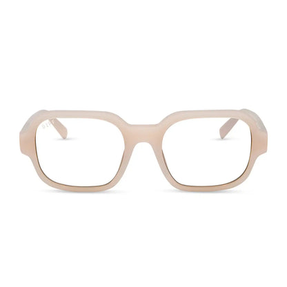 LOLA - MILKY BLUSH + GLASSES