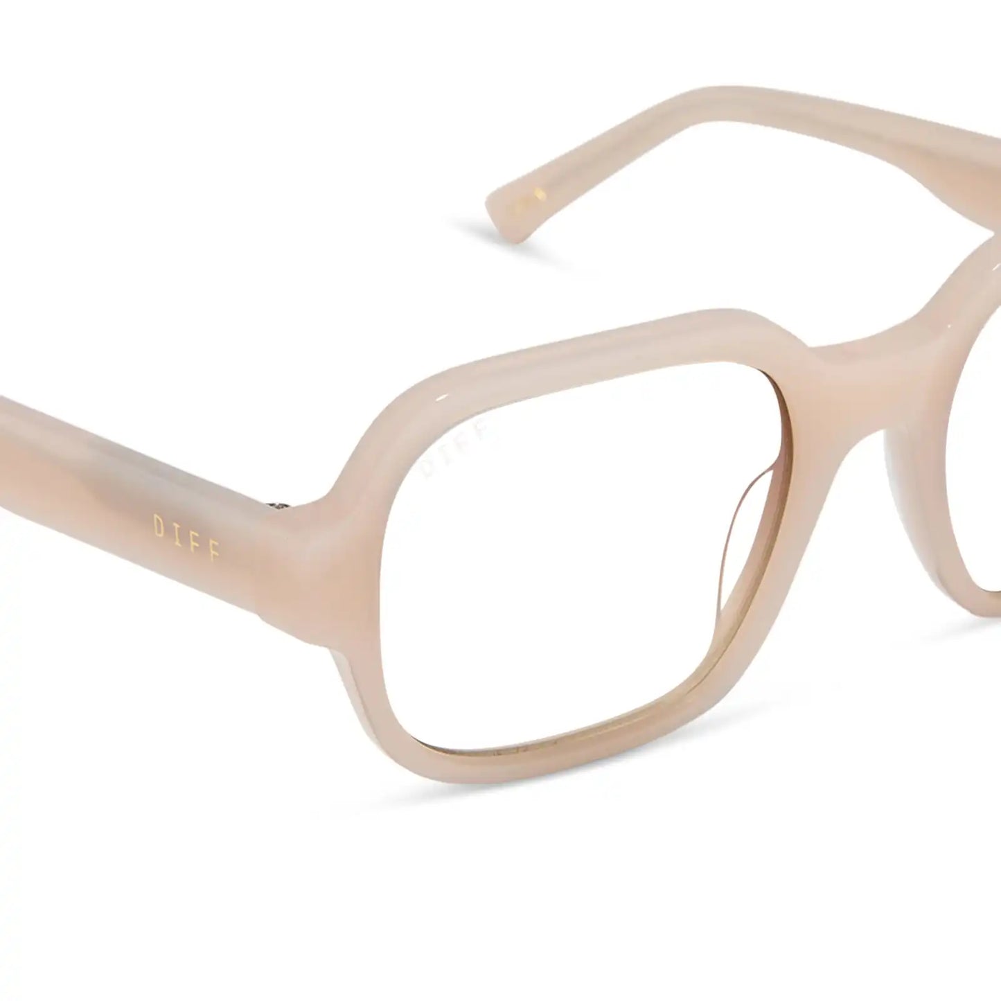 LOLA - MILKY BLUSH + GLASSES