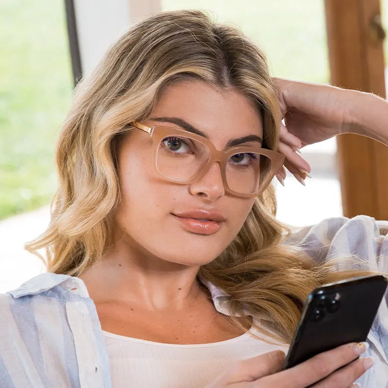 BELLA XS - BLACK + GLASSES