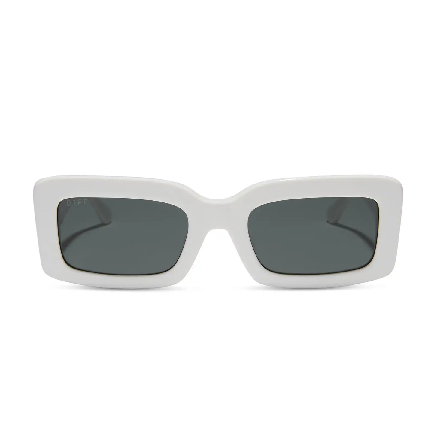 INDY - WHITE CLOUD + GREY + POLARIZED SUNGLASSES