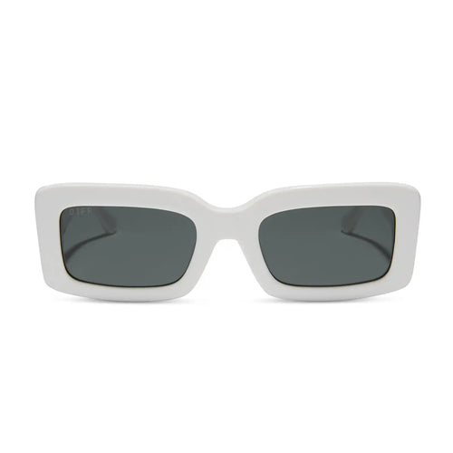 INDY - WHITE CLOUD + GREY + POLARIZED SUNGLASSES